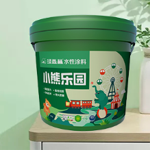 绿森林水性硅藻泥-小熊乐园