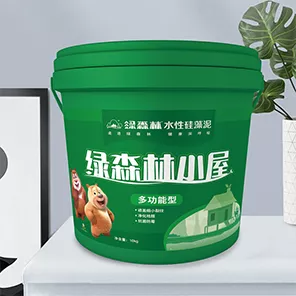 绿森林水性硅藻泥-绿森林小屋